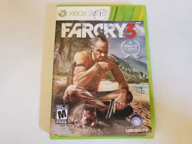 Microsoft Xbox 360 Farcry 3 video game