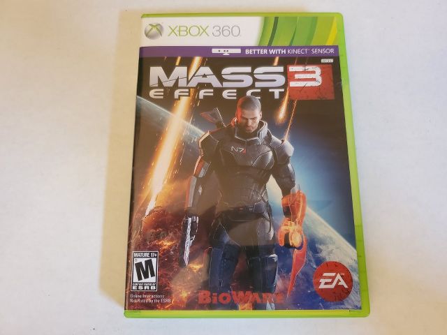 Microsoft Xbox 360 Mass Effect 3 video game