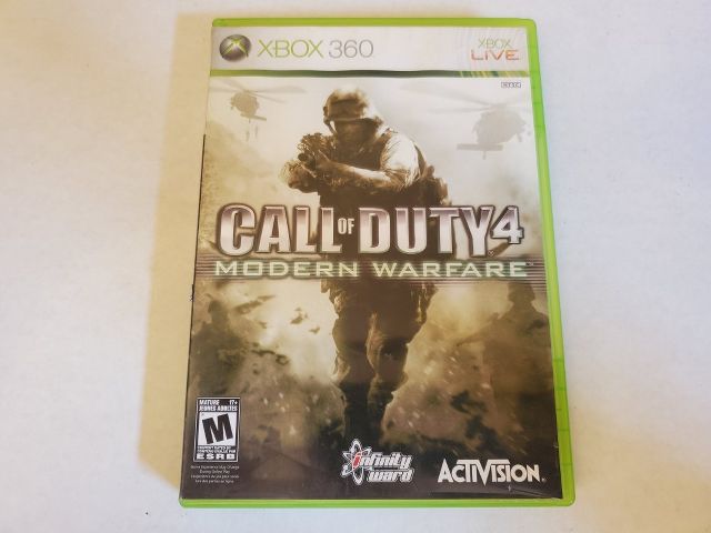 Microsoft Xbox 360 Call of Duty 4  Modern Warfare video game