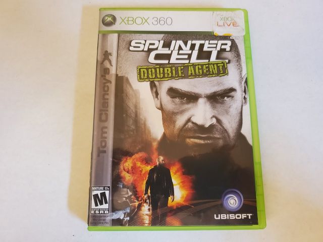 Microsoft Xbox 360 Splinter Cell Double Agent video game