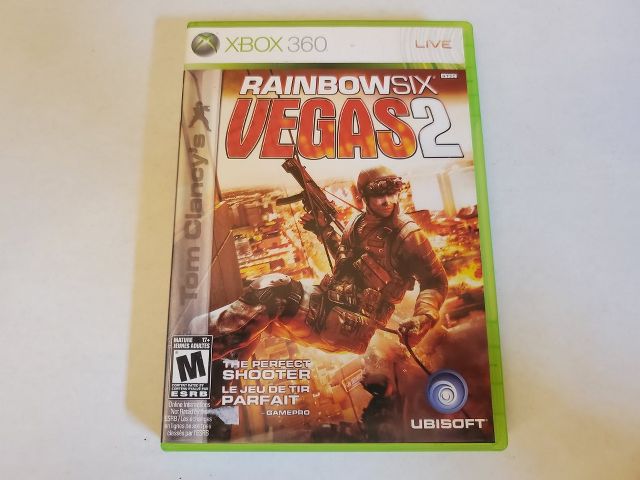 Microsoft Xbox 360 Rainbow Six Vegas 2 video game