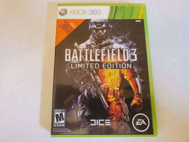 Microsoft Xbox 360 Battlefield 3 Limited Edition video game
