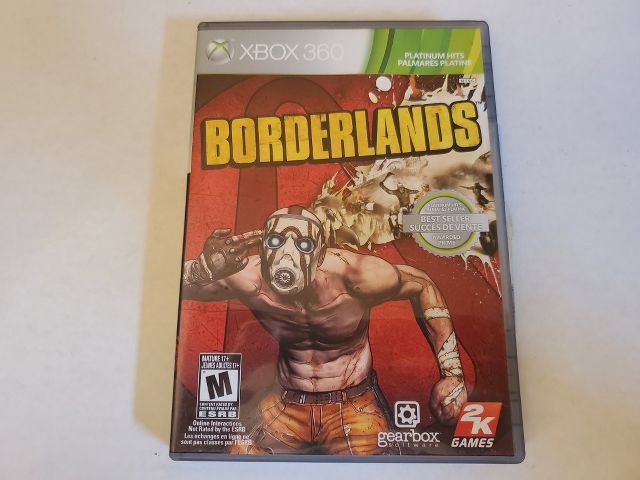 Microsoft Xbox 360 Borderlands Platinum Hits video game