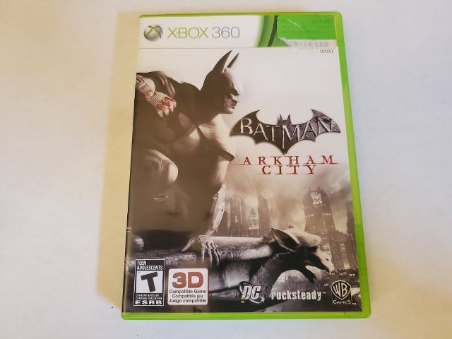 Microsoft Xbox 360 Batman Arkham City video game