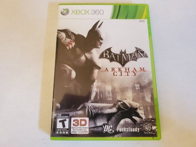 Microsoft Xbox 360 Batman Arkham City video game