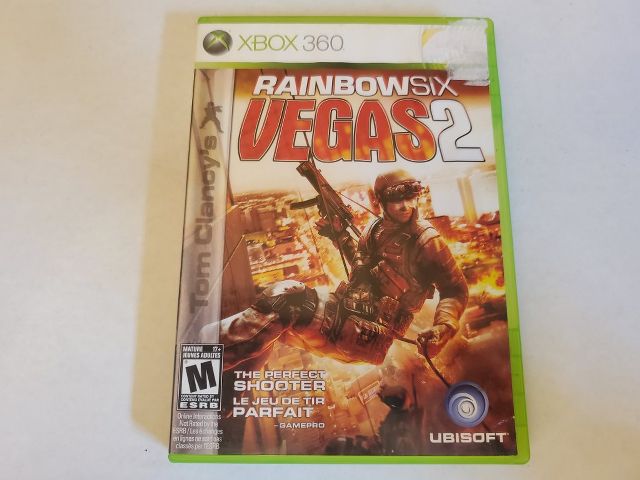 Microsoft Xbox 360 Rainbow Six Vegas 2 video game