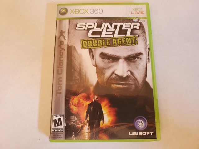 Microsoft Xbox 360 Splinter Cell Double Agent video game