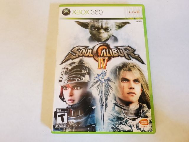 Microsoft Xbox 360 Soul Calibur IV video game