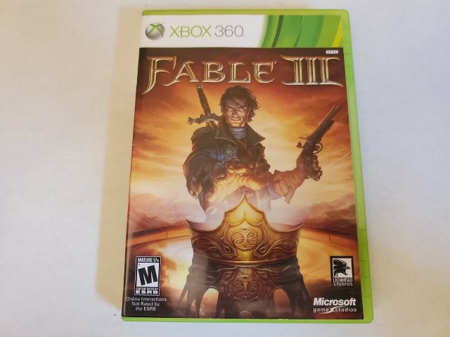 Microsoft Xbox 360 Fable III video game