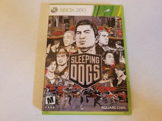 Microsoft Xbox 360 Sleeping Dogs video game