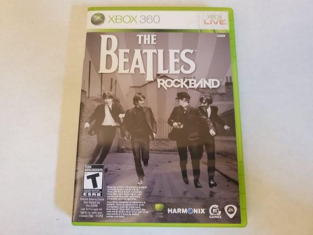 Microsoft Xbox 360 The Beatles Rockband video game