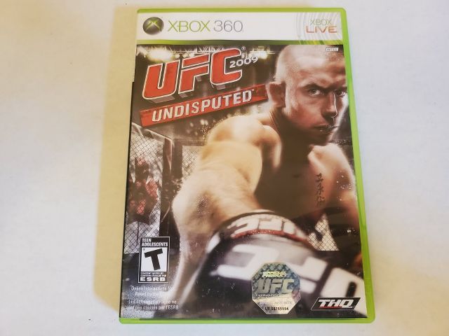 Microsoft Xbox 360 UFC 2009 Undisputed video game