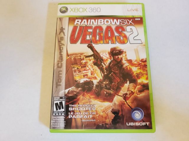 Microsoft Xbox 360 Rainbow Six Vegas 2 video game