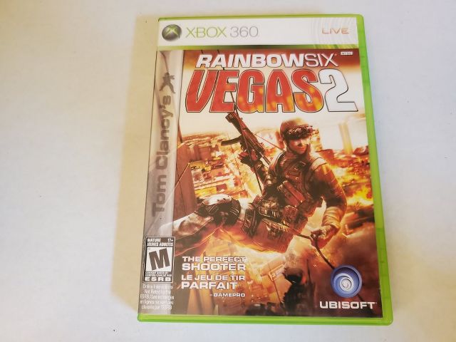 Microsoft Xbox 360 Rainbow Six Vegas 2 video game