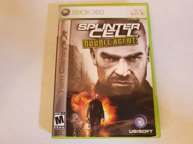 Microsoft Xbox 360 Splinter Cell Double Agent video game