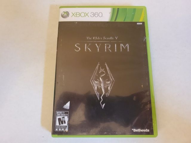 Microsoft Xbox 360 Skyrim The Elder Scrolls V video game