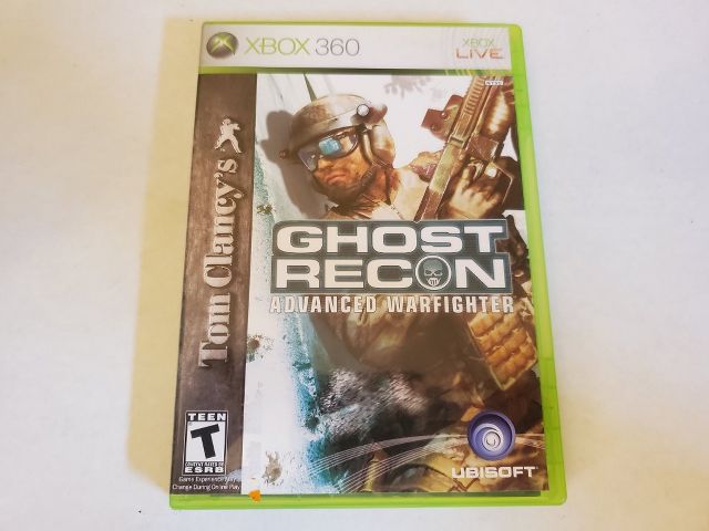 Microsoft Xbox 360 Ghost Recon Advanced Warfighter video game