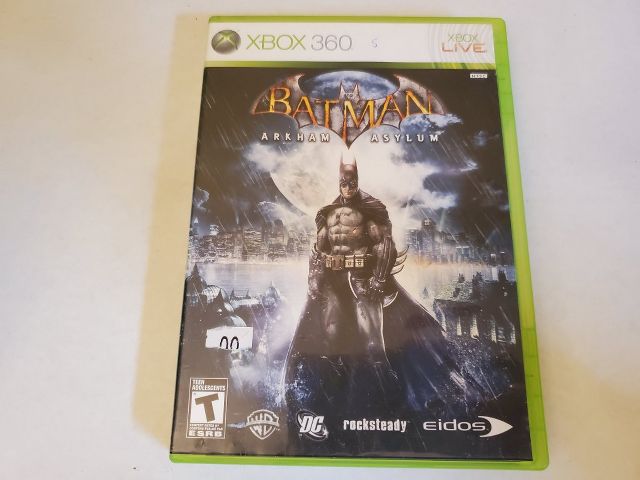 Microsoft Xbox 360 Batman Arkham Asylum video game