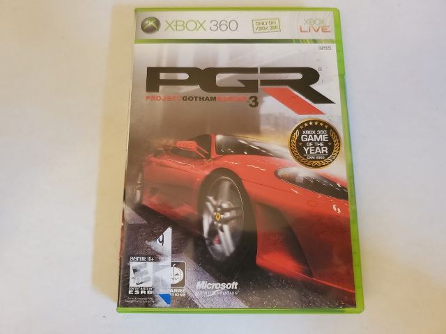 Microsoft Xbox 360 Project Gotham Racing 3 video game