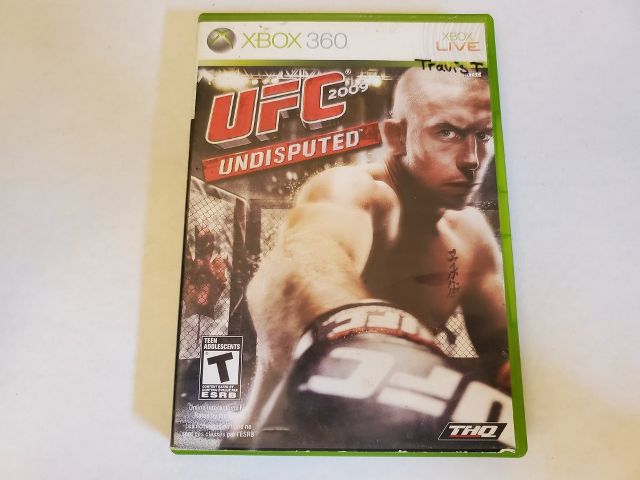 Microsoft Xbox 360 UFC 2009 Undisputed video game