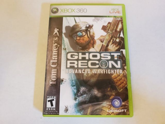 Microsoft Xbox 360 Ghost Recon Advanced Warfighter video game