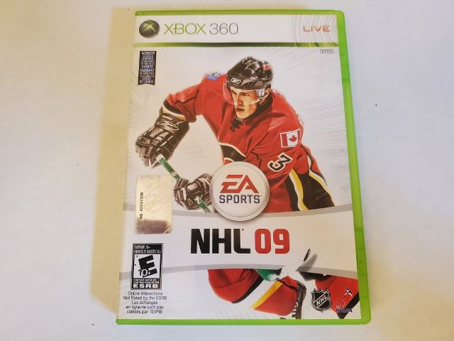 Microsoft Xbox 360 NHL 09 video game