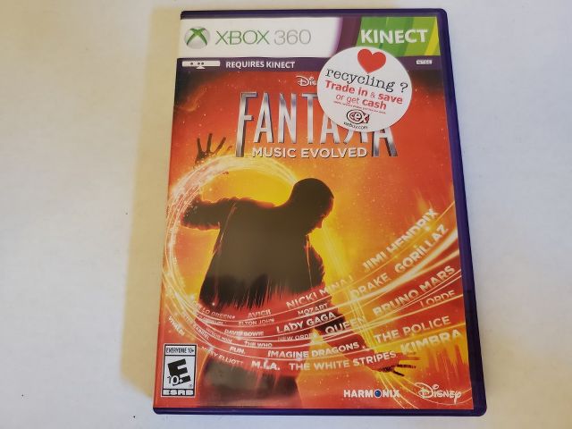 Microsoft Xbox 360 Fantasia Music Evolved video game