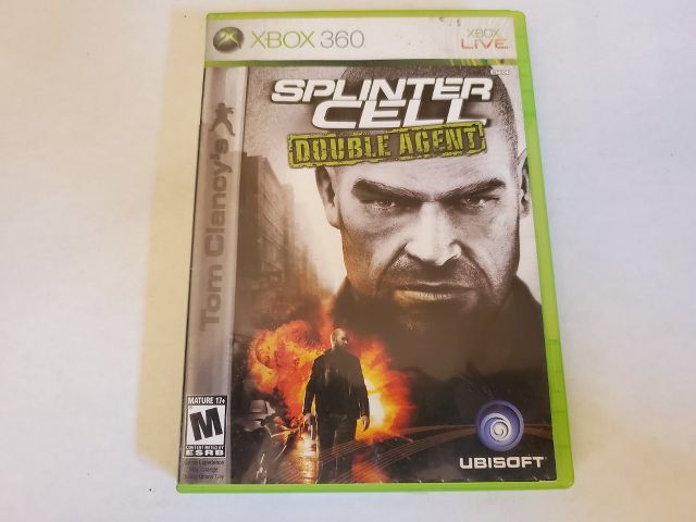 Microsoft Xbox 360 Splinter Cell Double Agent video game