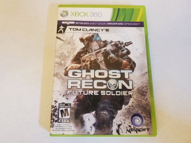 Microsoft Xbox 360 Ghost Recon Future Soldier video game