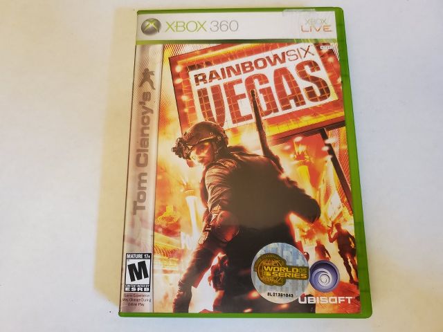 Microsoft Xbox 360 Rainbow Six Vegas video game