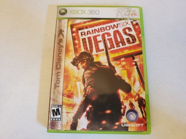 Microsoft Xbox 360 Rainbow Six Vegas video game