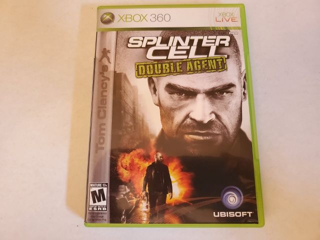 Microsoft Xbox 360 Splinter Cell Double Agent video game