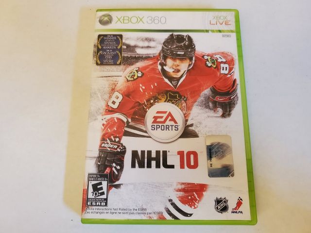 Microsoft Xbox 360 NHL 10 video game
