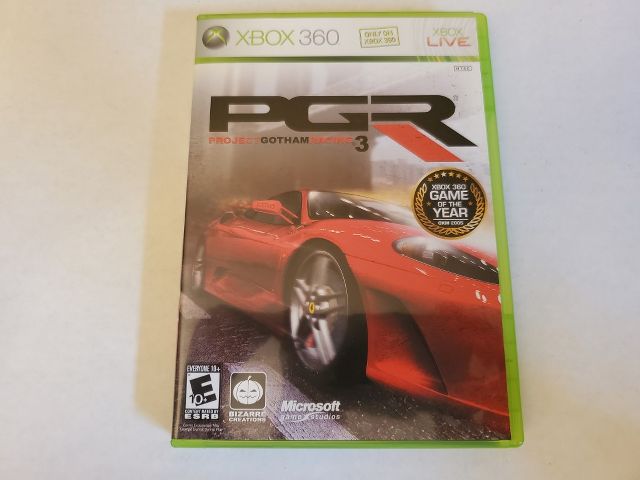 Microsoft Xbox 360 Project Gotham Racing 3 video game