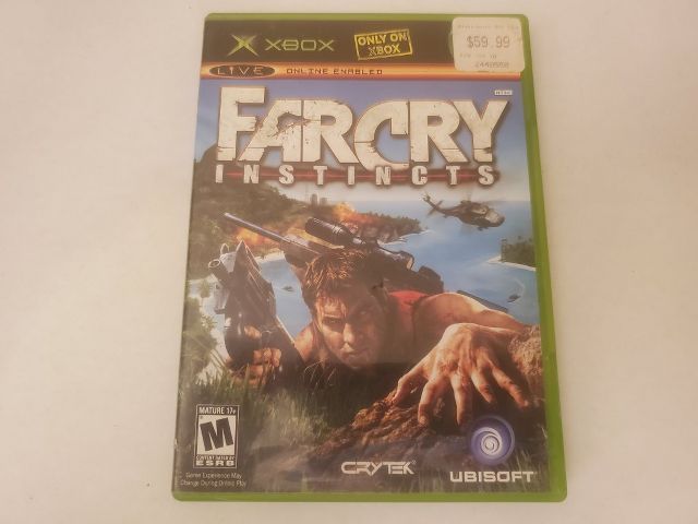 Microsoft Xbox Farcry Instincts video game