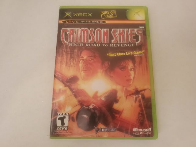 Microsoft Xbox Crimson Skies High Road to Revenge video game