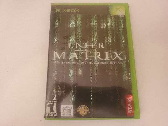 Microsoft Xbox Enter The Matrix video game