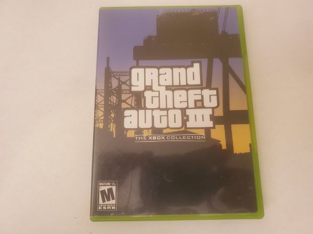 Microsoft Xbox Grand Theft Auto III video game