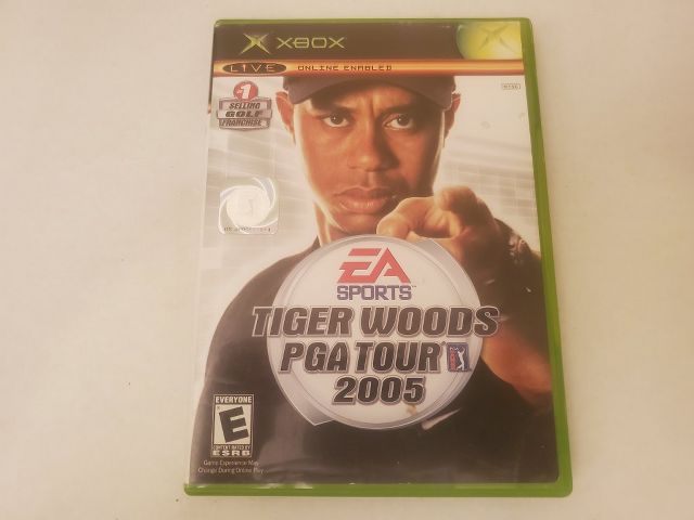 Microsoft Xbox Tiger Woods PGA Tour 2005 video game
