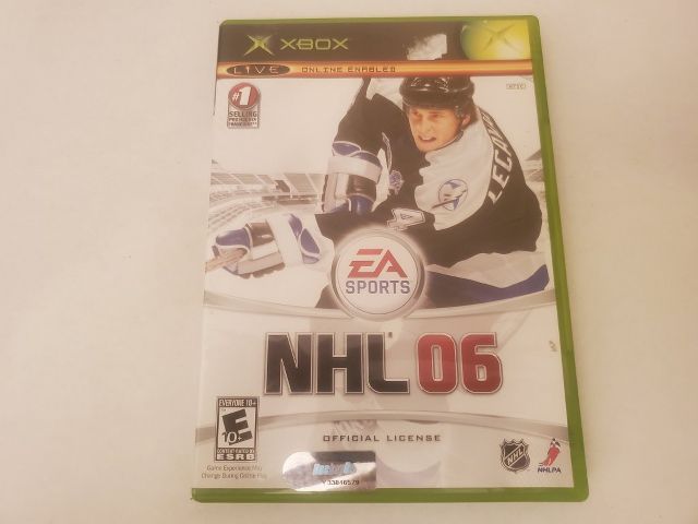 Microsoft Xbox NHL 06 video game