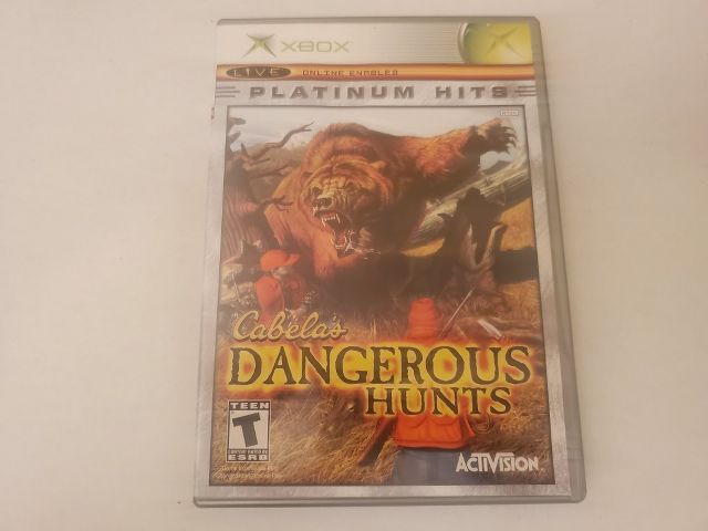 Microsoft Xbox Dangerous Hunts Platinum Hits video game