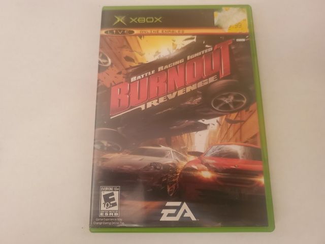 Microsoft Xbox Burnout Revenge video game