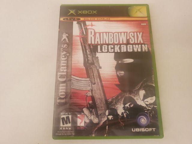 Microsoft Xbox Rainbow Six Lockdown video game