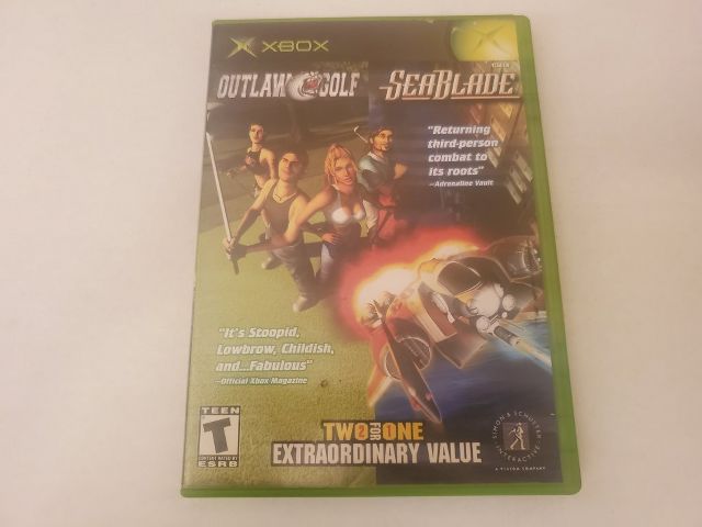 Microsoft Xbox Outlaw Golf Sea Blade video game