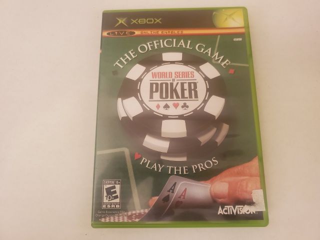 Microsoft Xbox World Series of Poker video game