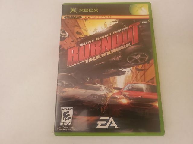 Microsoft Xbox Burnout Revenge video game