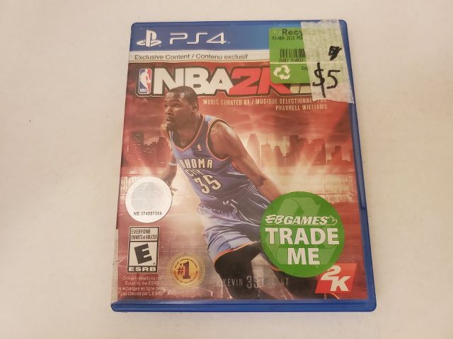 Sony Playstation 4 NBA 2K15 video game