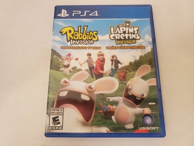 Sony Playstation 4 Rabbids Invasion video game