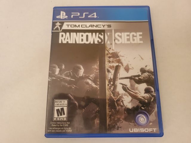Sony Playstation 4 Rainbow Six Siege video game