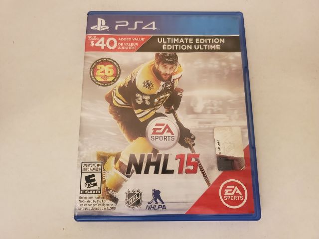 Sony Playstation 4 NHL 15 Ultimate Edition video game